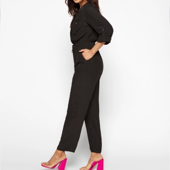 Heatherly Kaleigh Hazel Jumpsuit black S new without tag Stitch Fix Exclusive - Picture 5 of 13